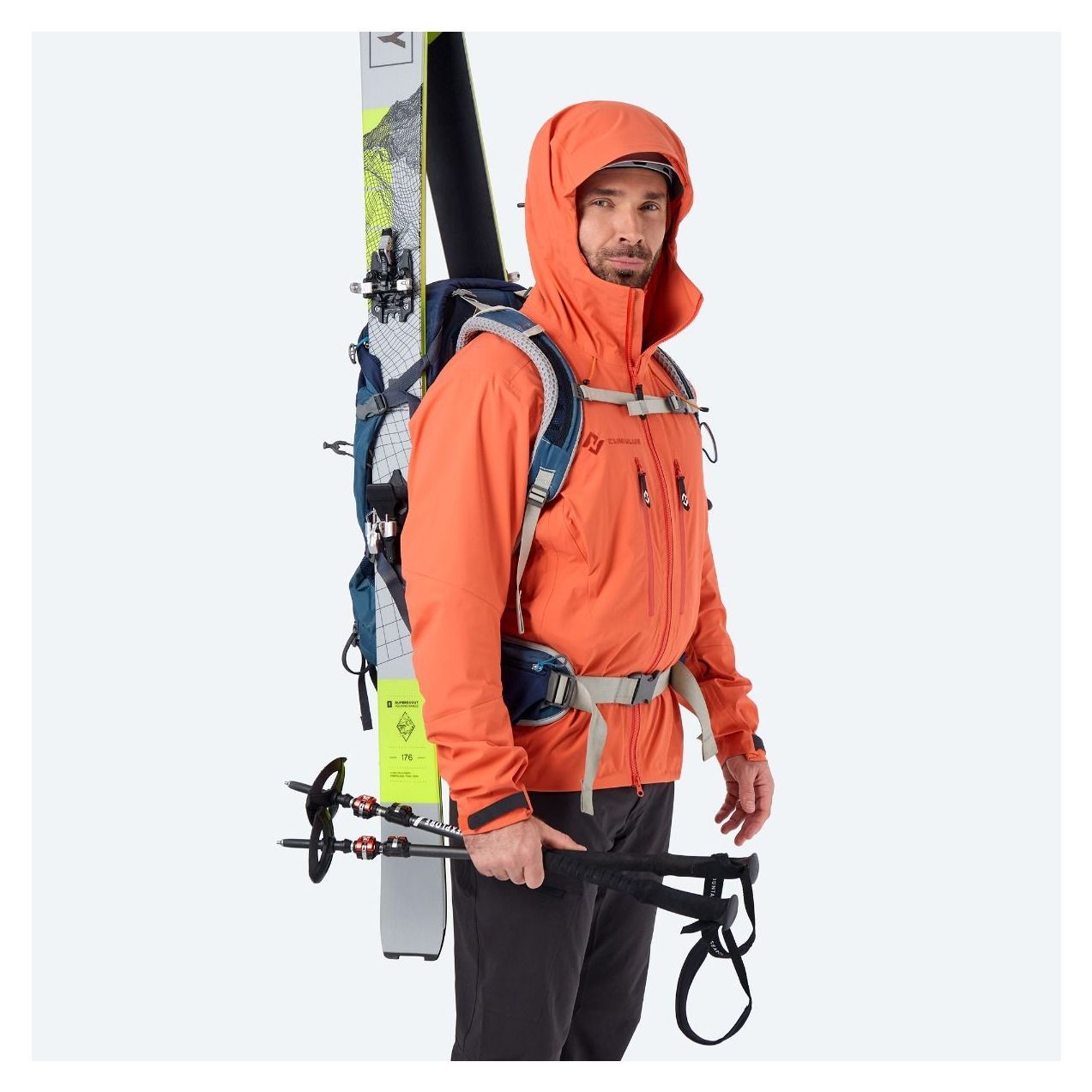 Chasmiq hardshell men jacket Cumulus® outdoor